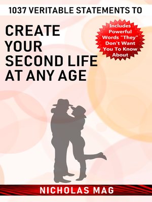 cover image of 1037 Veritable Statements to Create Your Second Life at Any Age